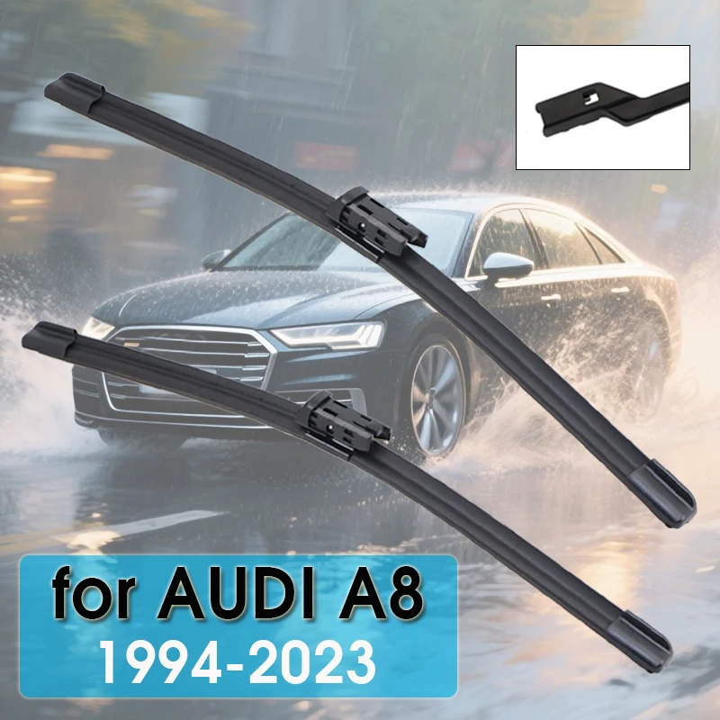 For Audi A8 Quattro D2 D3 D3F D4 D5 A8L 1994-2023 Car Wiper Blade Front Wiper Blades Fit Push Button U hook Arm KAWOO Wipers
For Audi A8 Quattro D2 D3 D3F D4 D5 A8L 1994-2023 Car Wiper Blade Front Wiper Blades Fit Push Button U hook Arm KAWOO Wipers