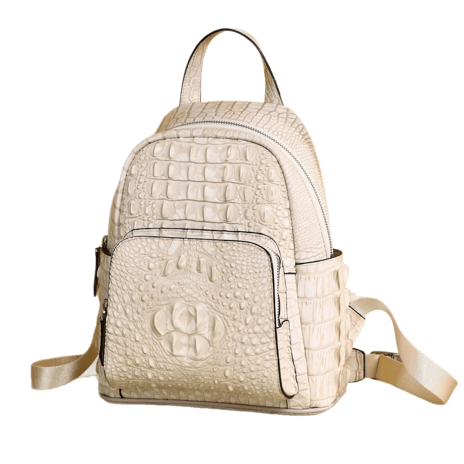Alligator Pattern Women Leather Backpack Luxury Crocodile Pattern Women's Bagpacks Vintage Ladies Travel Bag
Alligator Pattern Women Leather Backpack Luxury Crocodile Pattern Women's Bagpacks Vintage Ladies Travel Bag