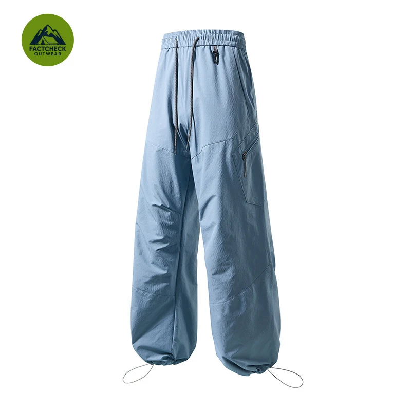 FACTCHECK High Quality EU US Size Unisex Waterproof Cargo Pants, tear-resistant fabric, drawstring adjustable legs, dual-wear
FACTCHECK High Quality EU US Size Unisex Waterproof Cargo Pants, tear-resistant fabric, drawstring adjustable legs, dual-wear