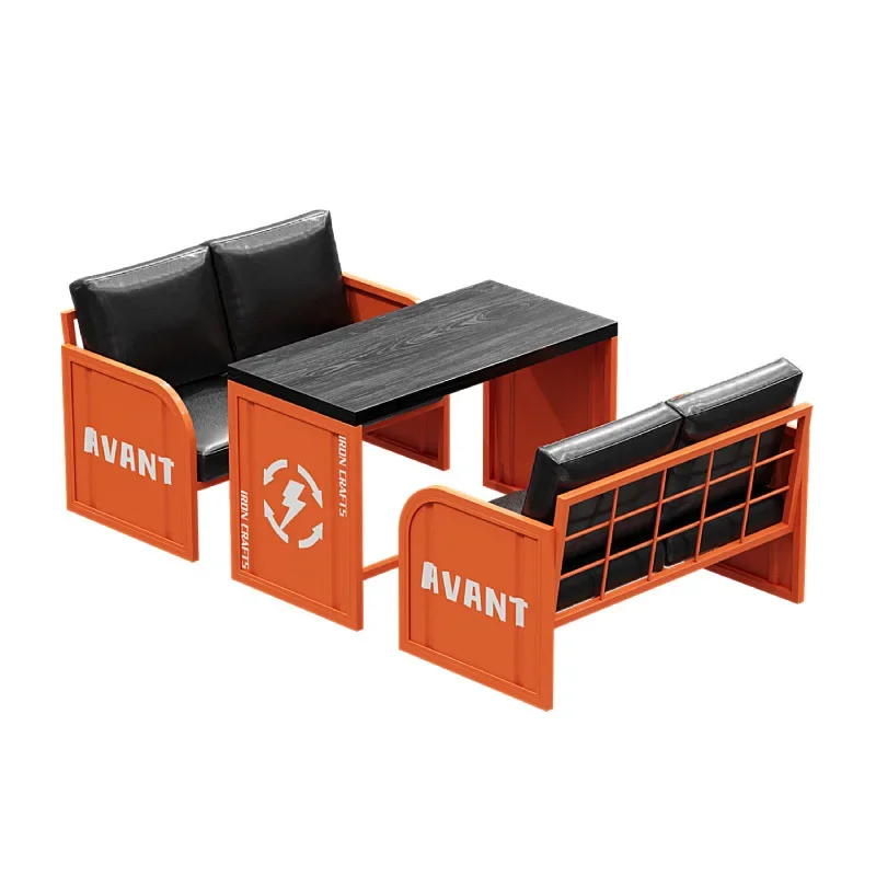Industrial style bar table and chair combination, milk tea shop cafe barbecue shop Internet celebrity creative music
Industrial style bar table and chair combination, milk tea shop cafe barbecue shop Internet celebrity creative music