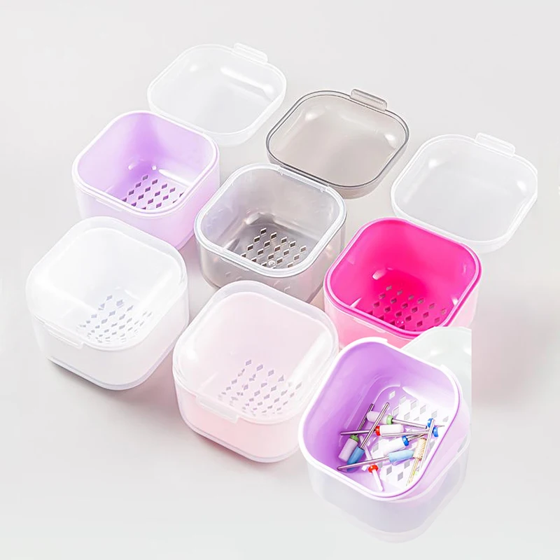 Portable Alcohol Disinfection Filter Cleaning Box Nail Art Drill Bits Grinding Head Disinfection Box Manicure Sterilization Tool
Portable Alcohol Disinfection Filter Cleaning Box Nail Art Drill Bits Grinding Head Disinfection Box Manicure Sterilization Tool