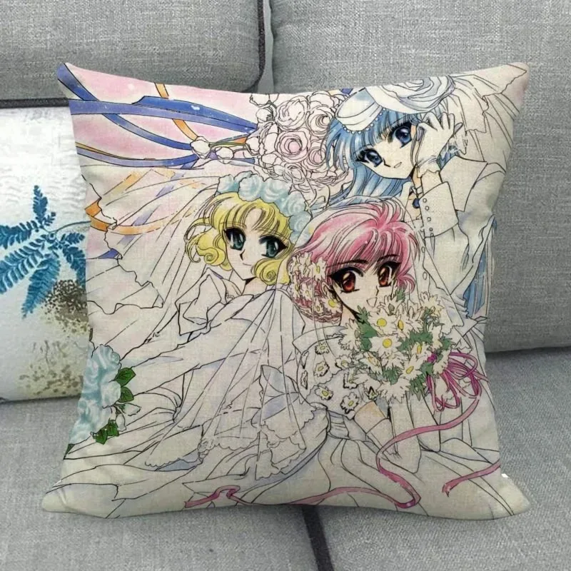 Наволочка Magic Knight Rayearth декоративная Свадебные наволочки льняная для домашней подушки 45x45 (одна сторона)
Наволочка Magic Knight Rayearth декоративная Свадебные наволочки льняная для домашней подушки 45x45 (одна сторона)