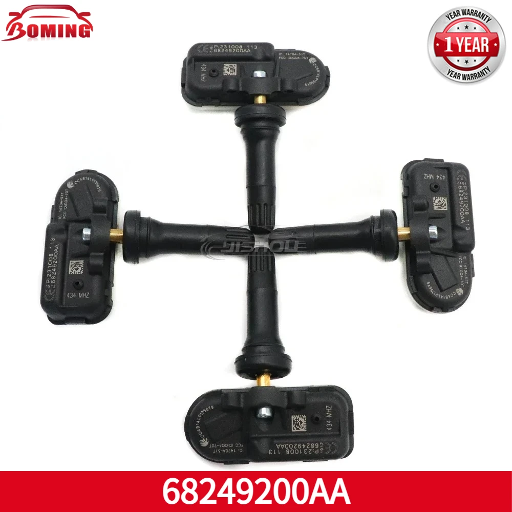 68249200AA Car TPMS Tire Pressure Sensor Monitor System For RAM 3500 2014-2017 68186575AB 68239725AB 68239725AD 434Mhz
68249200AA Car TPMS Tire Pressure Sensor Monitor System For RAM 3500 2014-2017 68186575AB 68239725AB 68239725AD 434Mhz