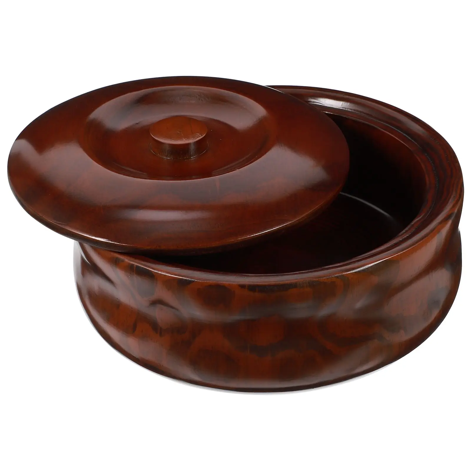 Wooden Snacks Fruits Bowl Retro Modern Kitchen Large Snacks Box Round Wood Lid Dust Proof Easy Clean Home Store
Wooden Snacks Fruits Bowl Retro Modern Kitchen Large Snacks Box Round Wood Lid Dust Proof Easy Clean Home Store
