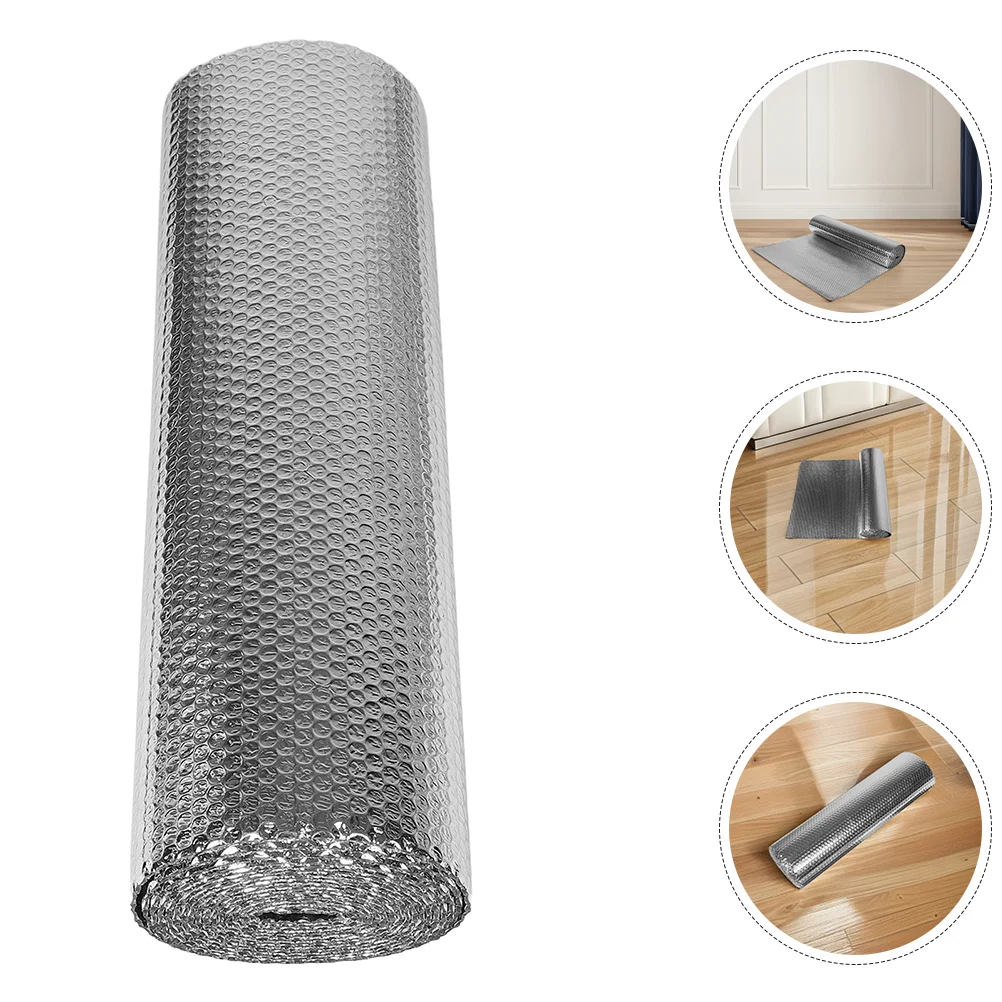 Aluminum Foil Insulation Film Radiator Thermal Window Heat Sink Silver Reflective Bubble
Aluminum Foil Insulation Film Radiator Thermal Window Heat Sink Silver Reflective Bubble
