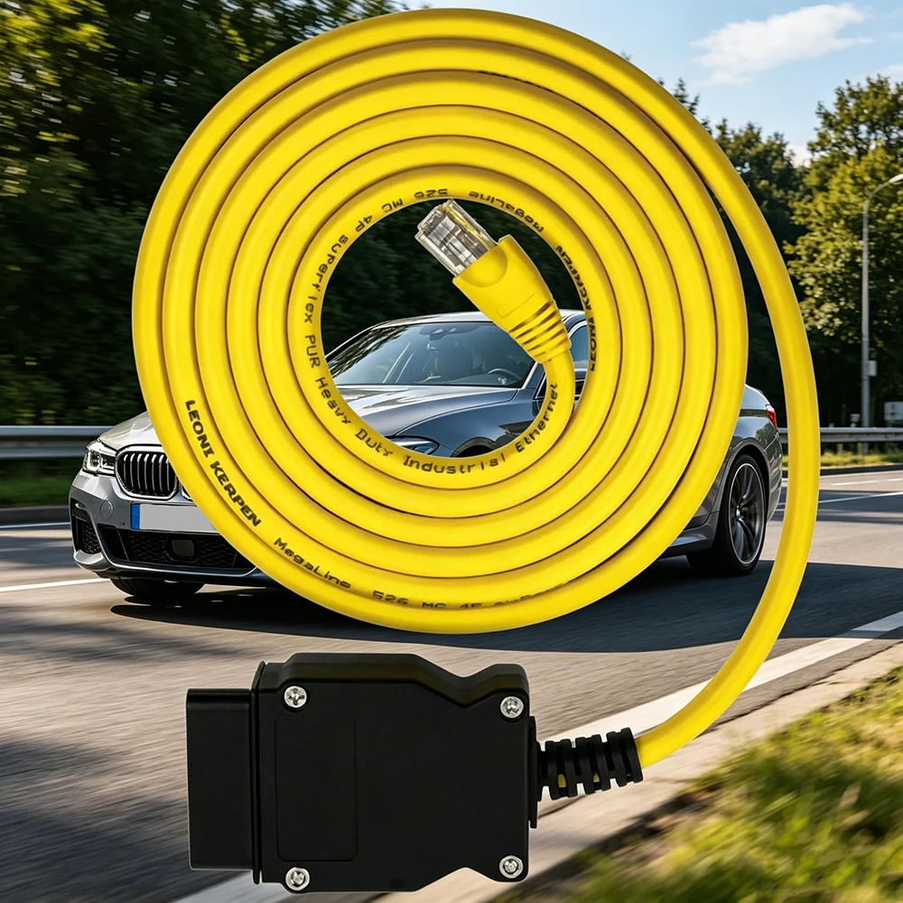 Suitable for BMW vehicles, programming cable compatible with E-SYS, ICOM, ISTA+, Bootmod3 and Bimmercode systems,2m
Suitable for BMW vehicles, programming cable compatible with E-SYS, ICOM, ISTA+, Bootmod3 and Bimmercode systems,2m