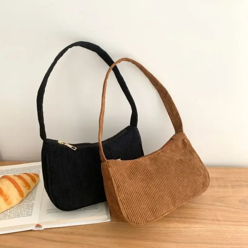 2023 Women's Handbags Corduroy Underarm Bag Solid Color Zipper Female Handbag Clutch
2023 Women's Handbags Corduroy Underarm Bag Solid Color Zipper Female Handbag Clutch