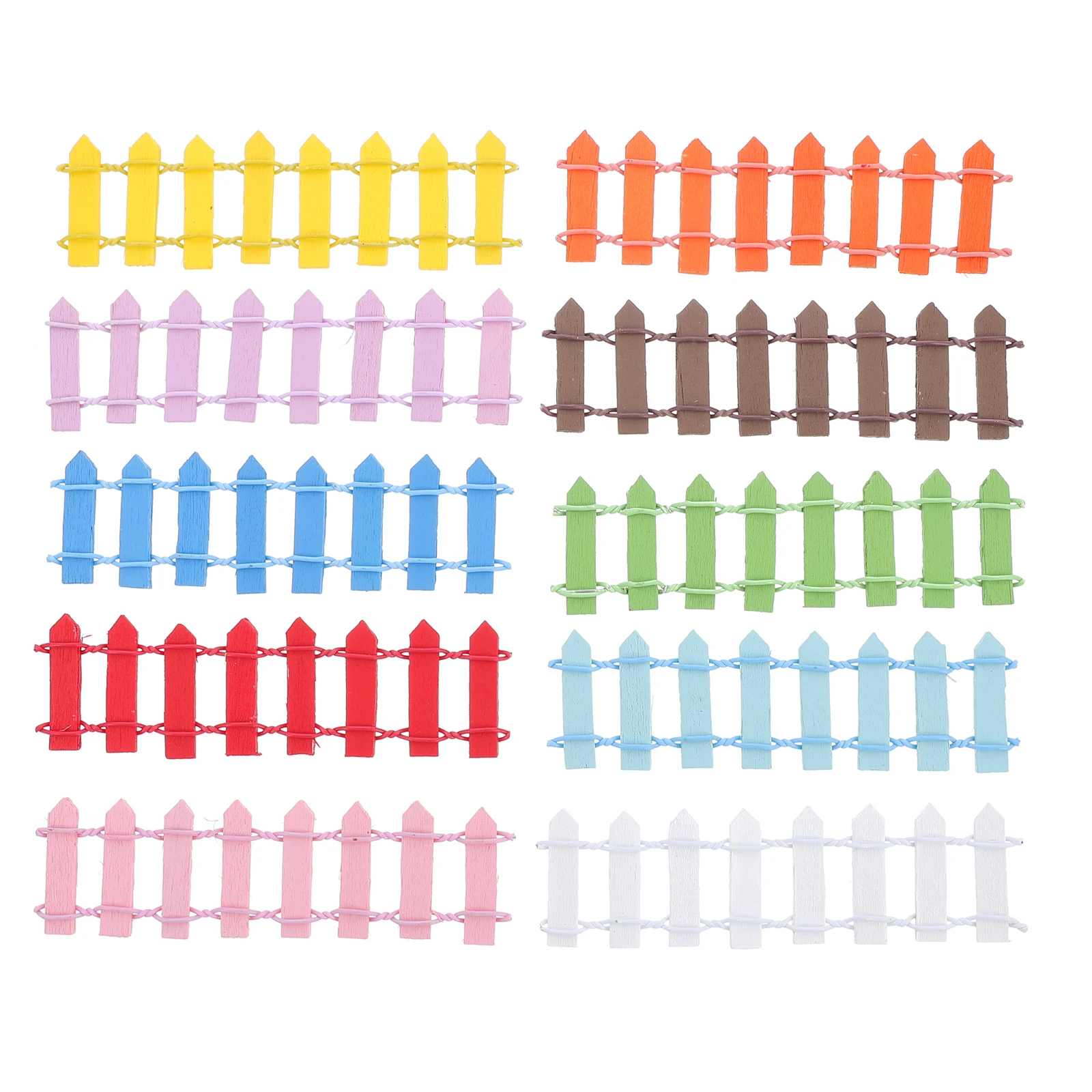 10pcs Succulent Fence Miniature Garden Decor Micro Landscape Accessories Smooth Safe Durable DIY Craft Bonsai
10pcs Succulent Fence Miniature Garden Decor Micro Landscape Accessories Smooth Safe Durable DIY Craft Bonsai