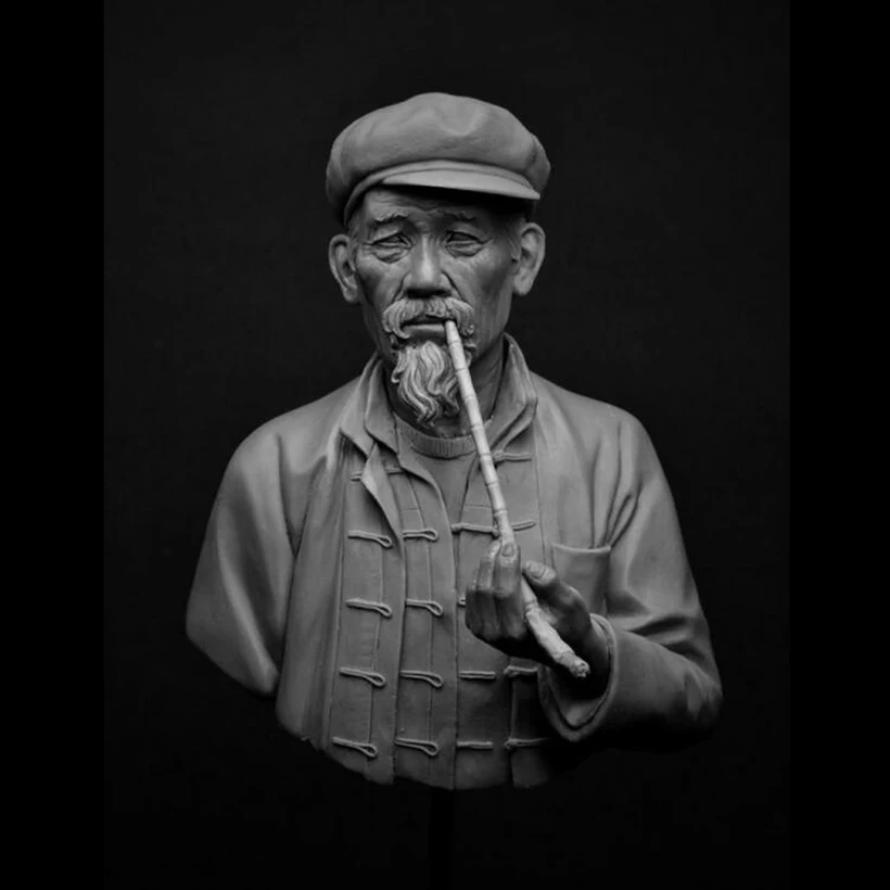 1/10 ancient Chinese man with a pipe BUST Resin figure Model kits Miniature soldier Unassembled Unpainted
1/10 ancient Chinese man with a pipe BUST Resin figure Model kits Miniature soldier Unassembled Unpainted