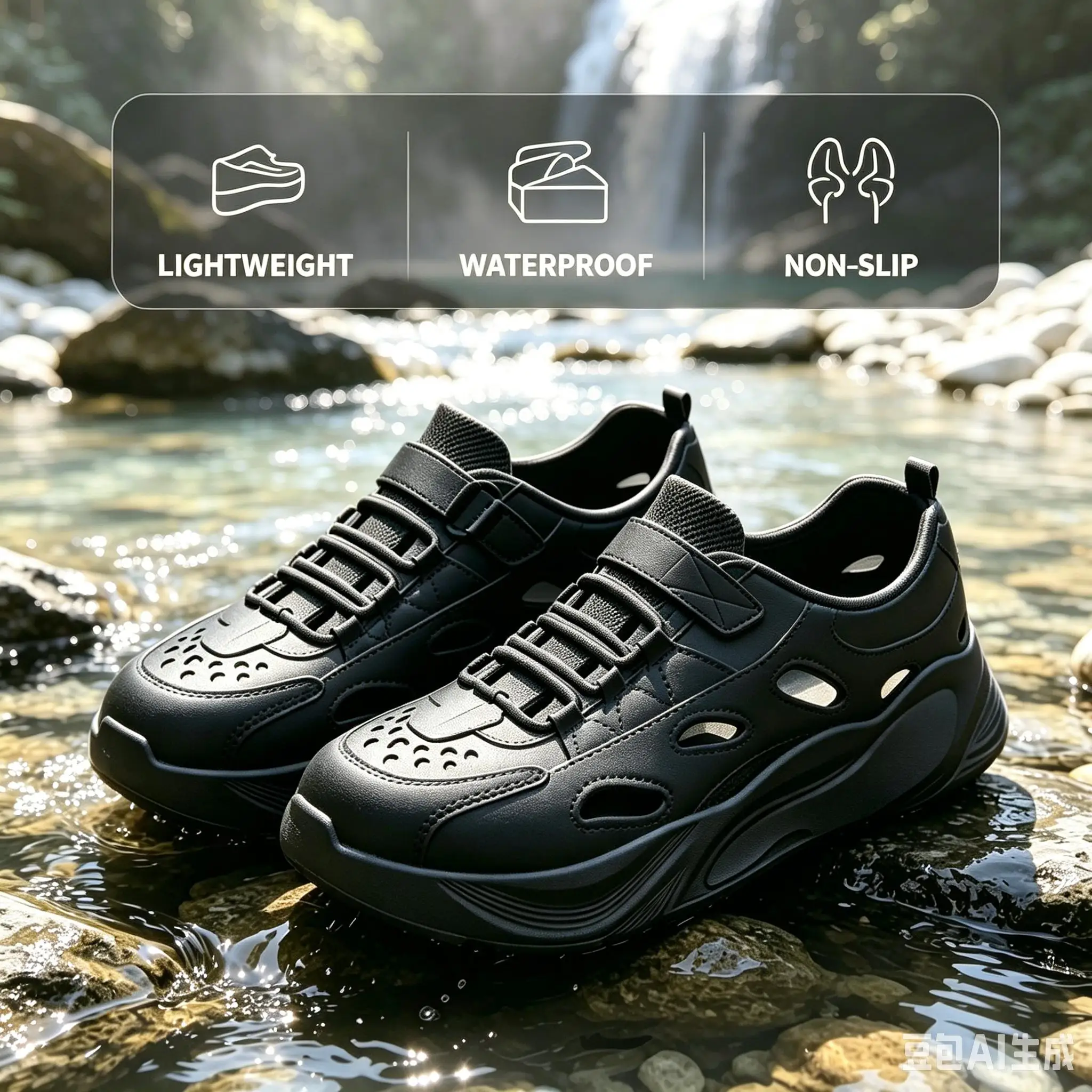 2026 Women and Men's Hole Shoes Summer Non-Slip Outdoor Sandals Closed Toe Shit Feeling Beach Slippers Thick Bottom Soft Bottom
2026 Women and Men's Hole Shoes Summer Non-Slip Outdoor Sandals Closed Toe Shit Feeling Beach Slippers Thick Bottom Soft Bottom