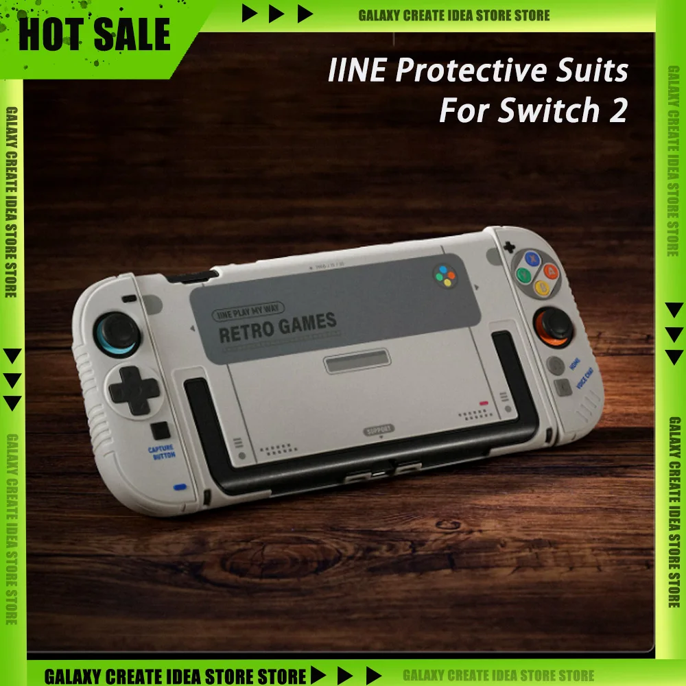 IINE Protective Suits Hard Shell For Switch 2 Handle Silicone Sleeve Joystick Cap Main Engine Protective Shell Gaming Accessory
IINE Protective Suits Hard Shell For Switch 2 Handle Silicone Sleeve Joystick Cap Main Engine Protective Shell Gaming Accessory