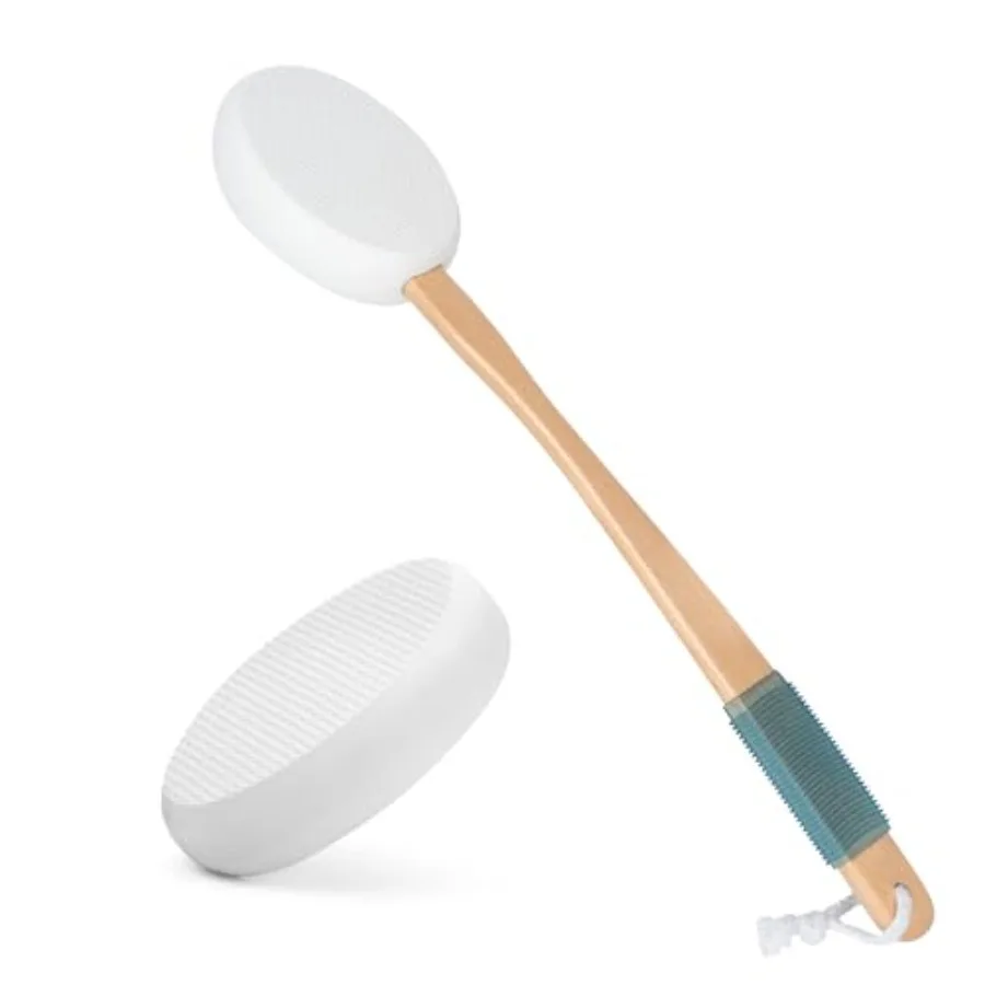 Lotion Applicator for Back, Feet, 2 Replacement Pads with 17 Curved Handle, Back Sunscreen Applicator for,Elderly, Women, Apply
Lotion Applicator for Back, Feet, 2 Replacement Pads with 17 Curved Handle, Back Sunscreen Applicator for,Elderly, Women, Apply