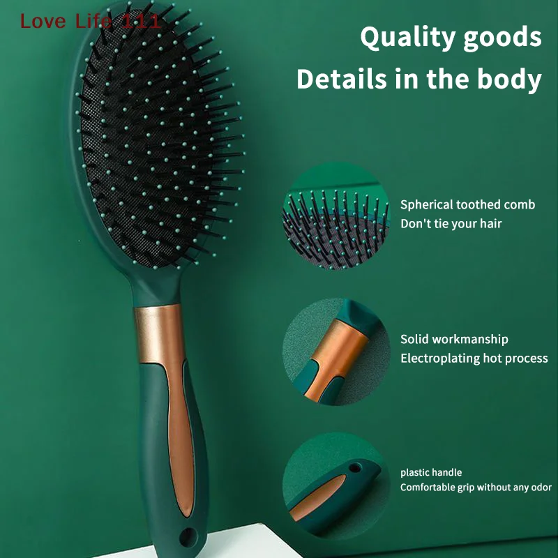 Massage Oval Square Comb Hair Brush Set Anti Static Airbag Cushion Base Detangling Brush SPA Hairdressing Curling Styling Tool
Massage Oval Square Comb Hair Brush Set Anti Static Airbag Cushion Base Detangling Brush SPA Hairdressing Curling Styling Tool