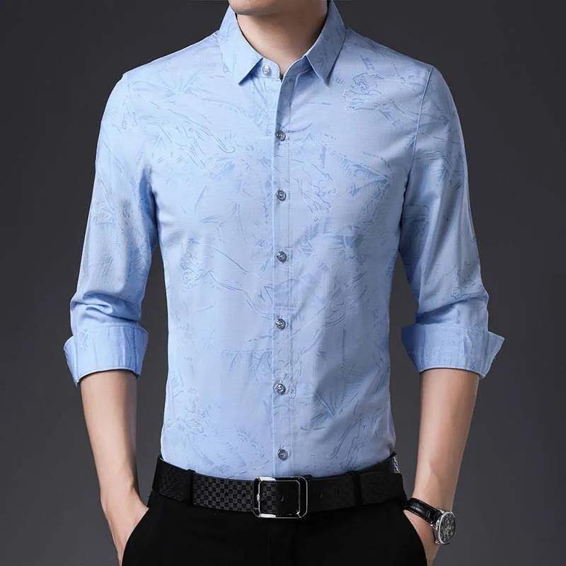Spring New Men's Longsved Flower Shirt Thin Dark Flower PU Leather Special Wide Fit Long Sleeve Shirt Dark Style Men's Shirt
Spring New Men's Longsved Flower Shirt Thin Dark Flower PU Leather Special Wide Fit Long Sleeve Shirt Dark Style Men's Shirt