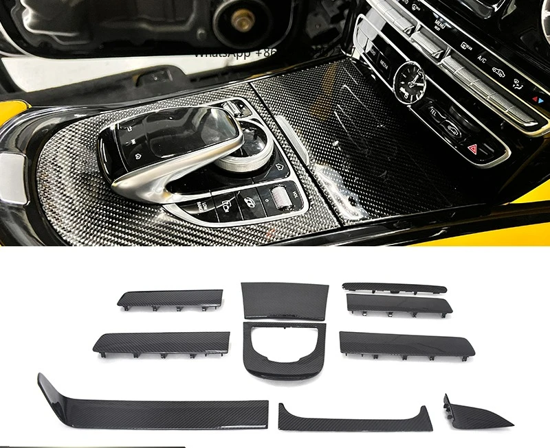 For Benz G-Class W464 dry carbon interior, left and right driving G500 g63 replacement, high-quality dry carbon door interior
For Benz G-Class W464 dry carbon interior, left and right driving G500 g63 replacement, high-quality dry carbon door interior