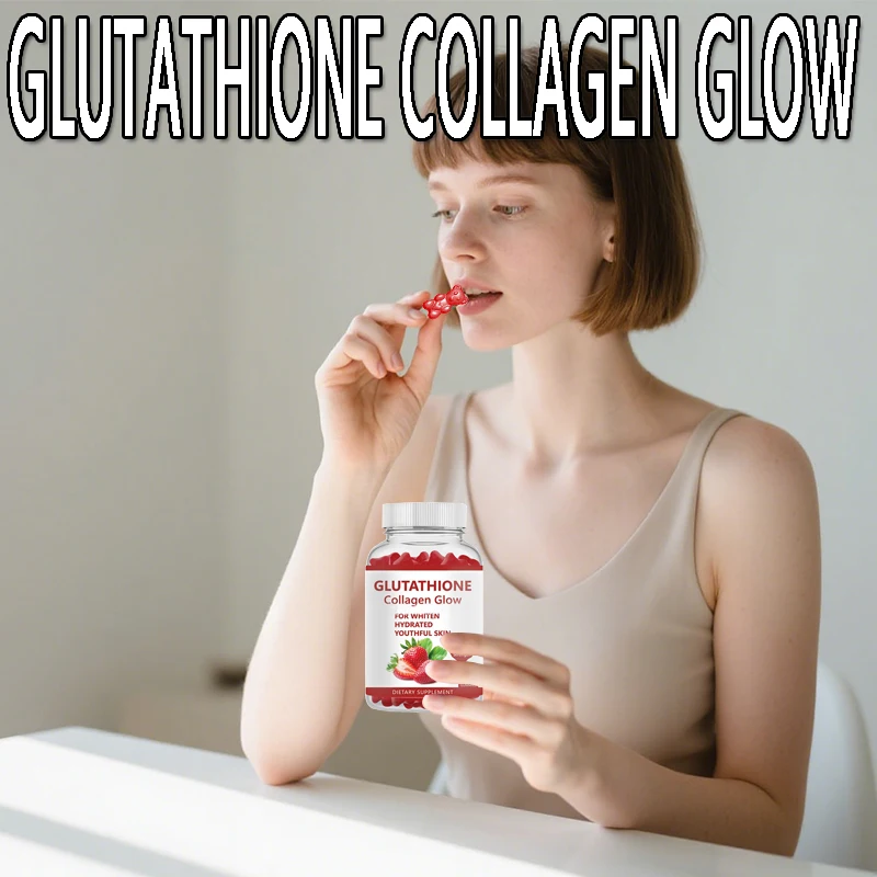 1 bottle glutathione collagen glowing gummies helps with immune regulation promotes growth and development promotes skin health
1 bottle glutathione collagen glowing gummies helps with immune regulation promotes growth and development promotes skin health