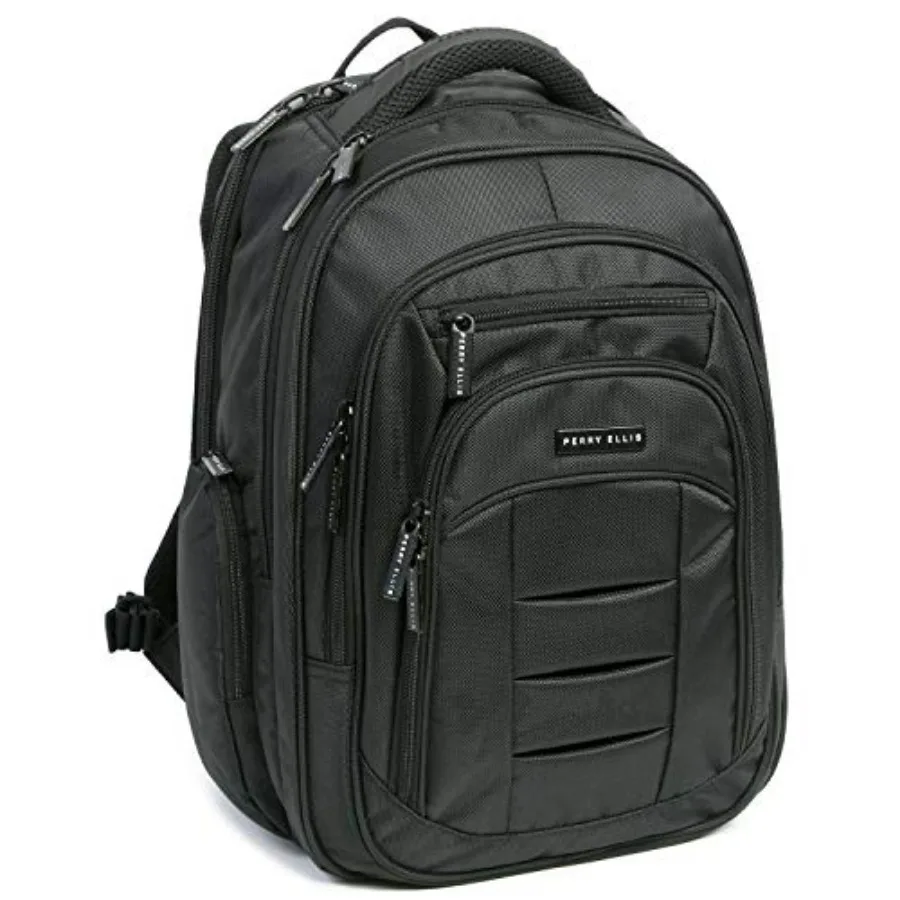 Perry Ellis Men's M150 Business Laptop Backpack Fits Under 15Inch Laptop and Notebook, Black, One Size
Perry Ellis Men's M150 Business Laptop Backpack Fits Under 15Inch Laptop and Notebook, Black, One Size