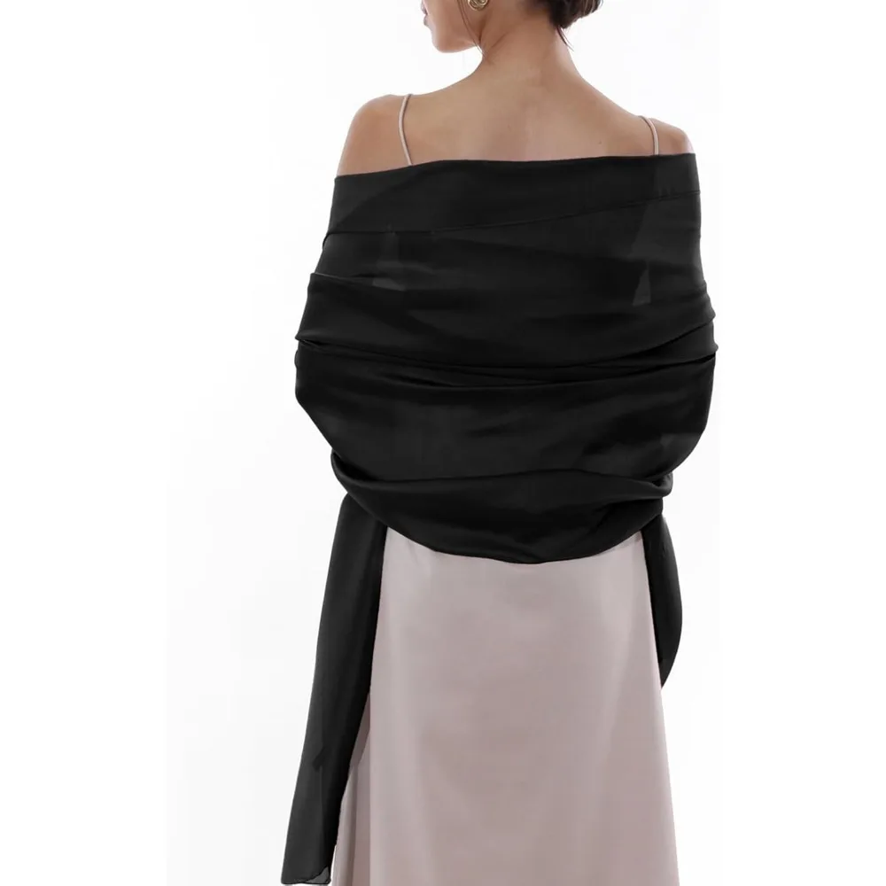 Women Shawls and Wraps for Evening Dresses Like Chiffon Silk Scarf Formal Silky Pashmina Shawls for Weddings
Women Shawls and Wraps for Evening Dresses Like Chiffon Silk Scarf Formal Silky Pashmina Shawls for Weddings