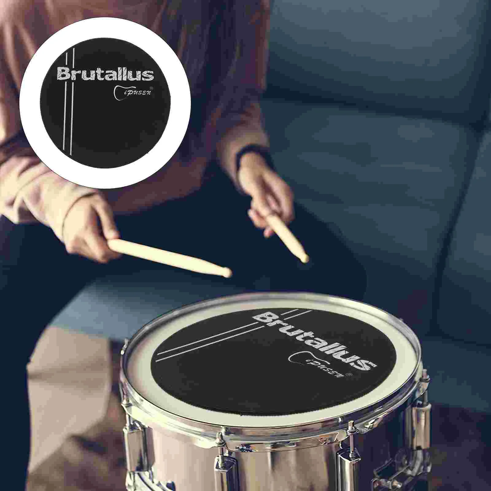 Snare Drum Bass Soundproof Pad Tenor Practice Drums Accessories Kit Black Mute Pads Muffler
Snare Drum Bass Soundproof Pad Tenor Practice Drums Accessories Kit Black Mute Pads Muffler