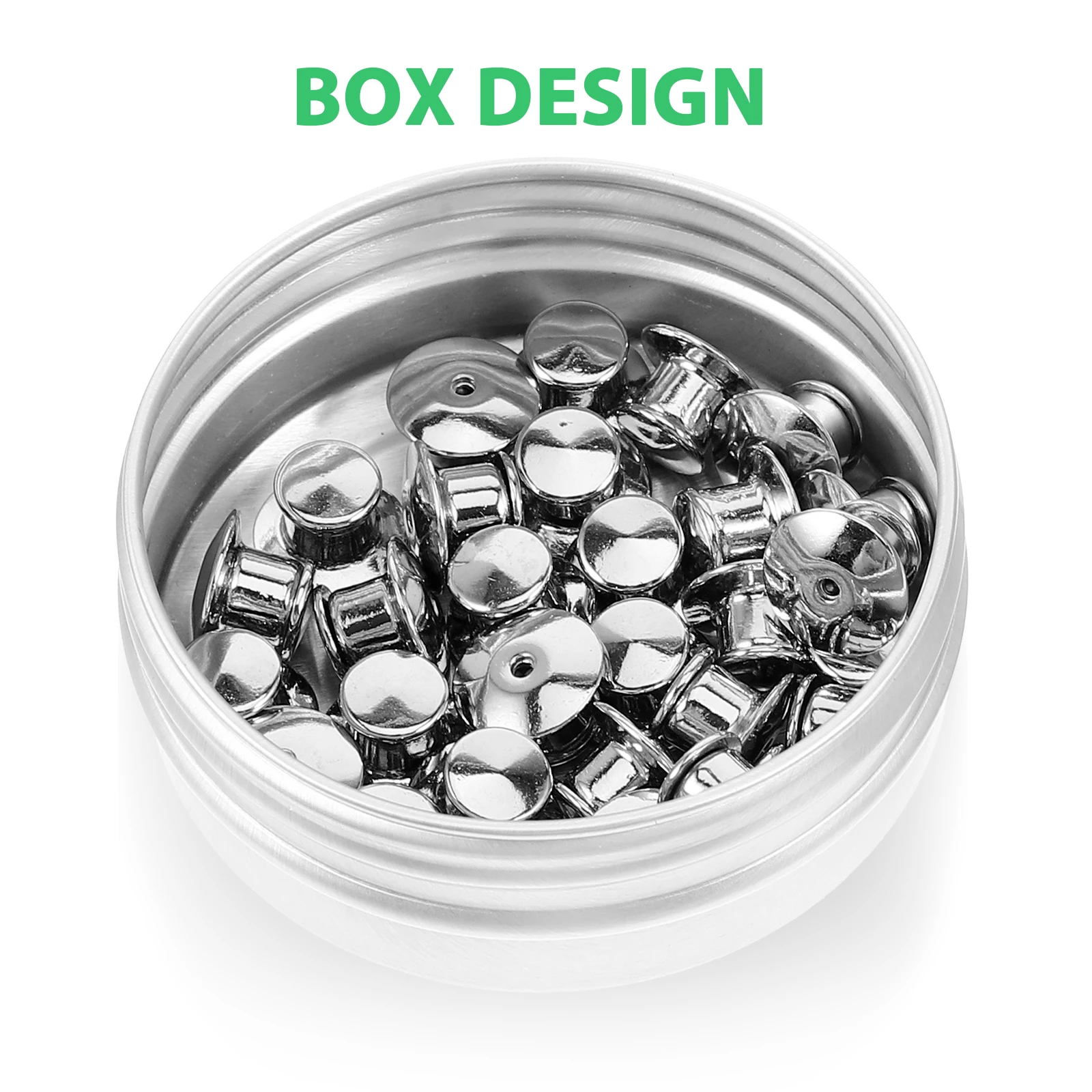 30pcs Locking Backs Replacement Clutch Back Craft Making Enamel Pins Accessories Smooth Metal Pin Holders Multi-Purpose Lapel
30pcs Locking Backs Replacement Clutch Back Craft Making Enamel Pins Accessories Smooth Metal Pin Holders Multi-Purpose Lapel