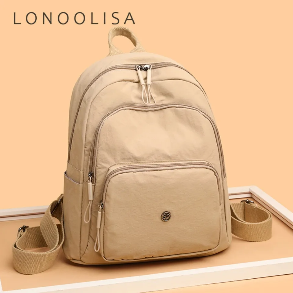 Lightweight Nylon Backpacks for Women New Versatile Travel Multi-pocket Rucksack Students Schoolbag Casual Commuting Sac A Dos
Lightweight Nylon Backpacks for Women New Versatile Travel Multi-pocket Rucksack Students Schoolbag Casual Commuting Sac A Dos