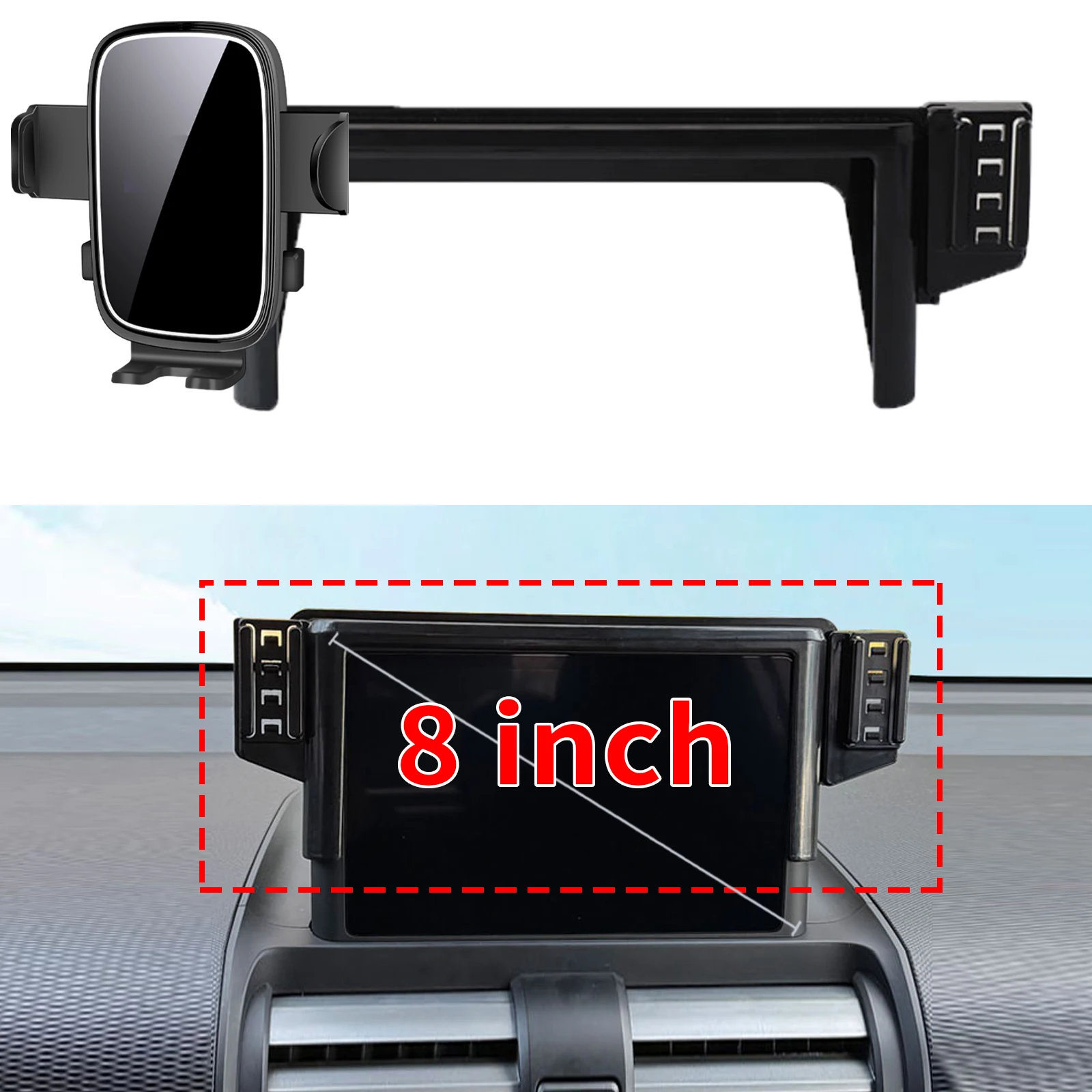 for Hyundai CASPER (8inch) AX1 2021 2022-2024 Custom Fit Phone Holder Mount Dashboard Screen Base No Drill Car accessoires
for Hyundai CASPER (8inch) AX1 2021 2022-2024 Custom Fit Phone Holder Mount Dashboard Screen Base No Drill Car accessoires
