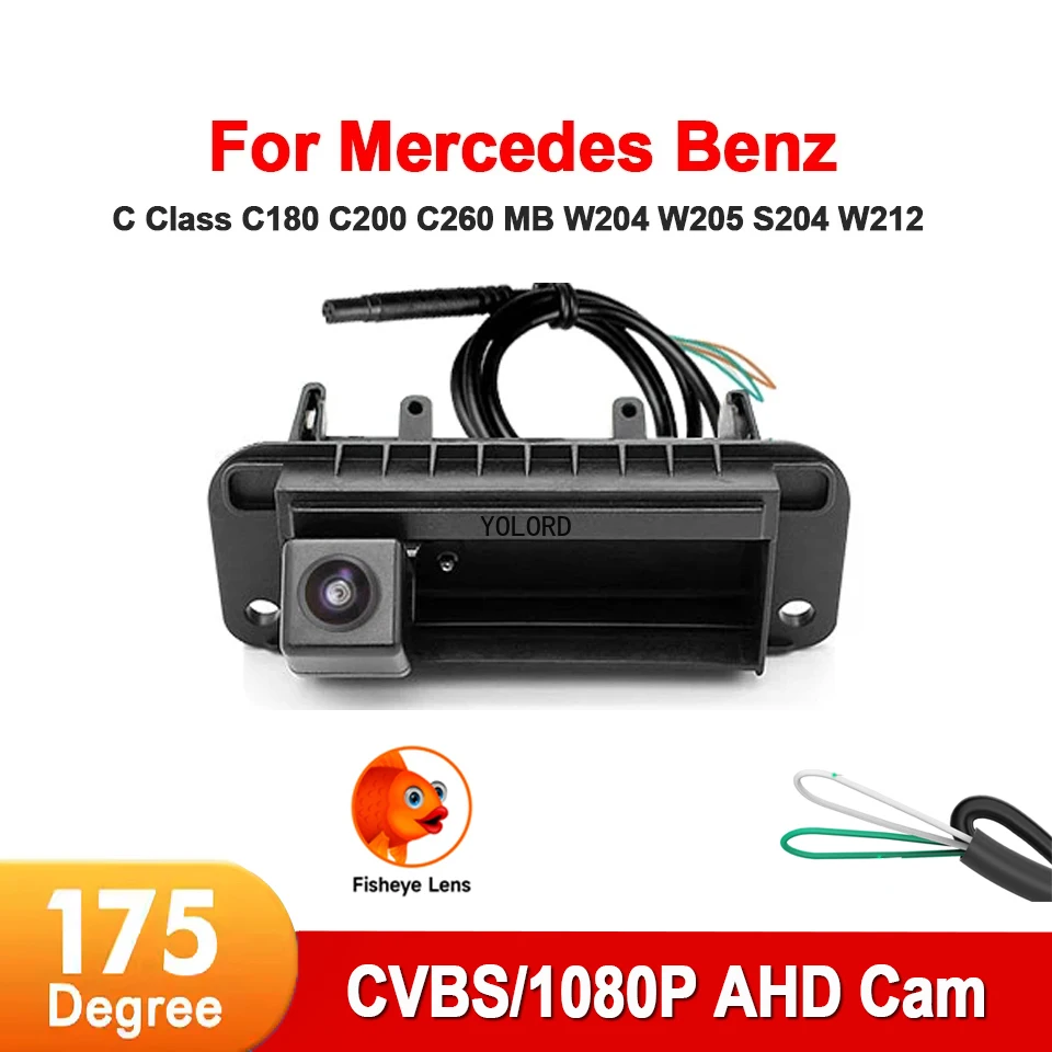CVBS AHD 1080P Vehicle Reverse Cam Backup Trunk Handle Camera For Mercedes Benz C Class C180 C200 C260 MB W204 W205 S204 W212
CVBS AHD 1080P Vehicle Reverse Cam Backup Trunk Handle Camera For Mercedes Benz C Class C180 C200 C260 MB W204 W205 S204 W212