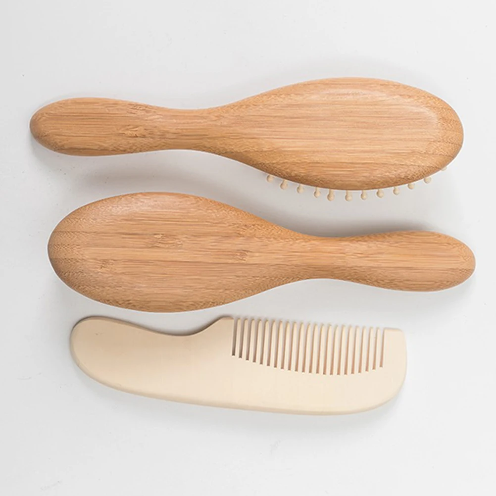3pcs Baby Bath Brush Kids Hair Comb Wooden Bristle Bamboo Tools Newborn Scalp Clean Soft Durability
3pcs Baby Bath Brush Kids Hair Comb Wooden Bristle Bamboo Tools Newborn Scalp Clean Soft Durability