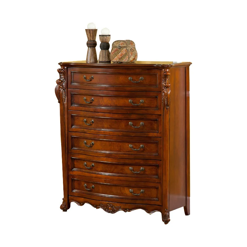 Ruifuxiang American chest cabinet locker bedroom retro storage cabinet solid wood six chest cabinet large ca
Ruifuxiang American chest cabinet locker bedroom retro storage cabinet solid wood six chest cabinet large ca