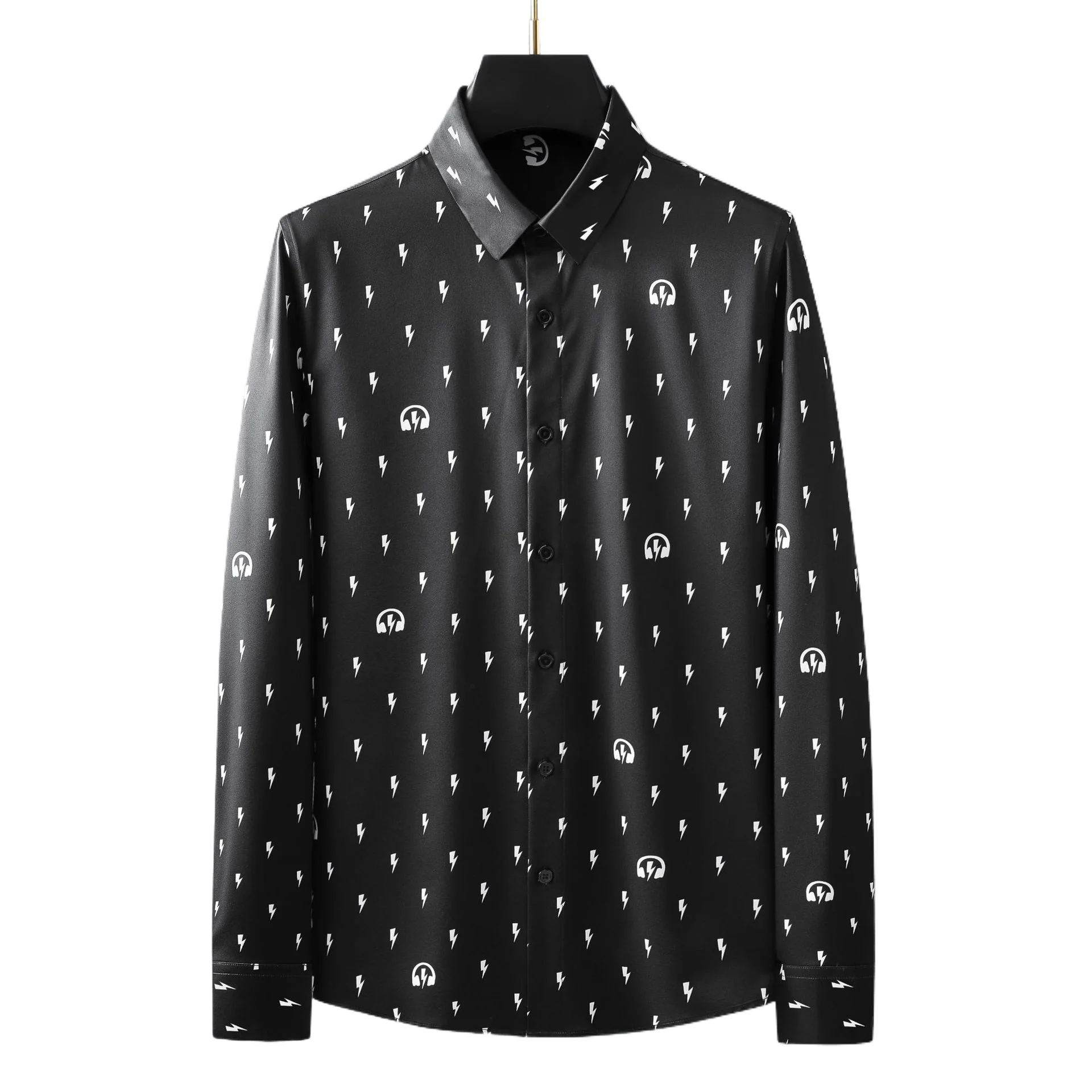 Europe and America Printed Men's Shirts Fashion Casual Business Formal Shirts Long Sleeve Banquet Party Top Luxury Man Clothing
Europe and America Printed Men's Shirts Fashion Casual Business Formal Shirts Long Sleeve Banquet Party Top Luxury Man Clothing