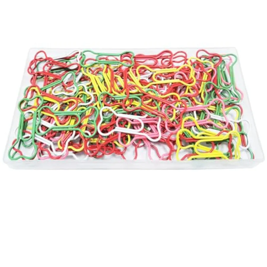 Paper Clips 5 Colors Cute Dog Bone Creative Paper Clip for Notebook Files Office School Home Use, Perfect for Desk Organization
Paper Clips 5 Colors Cute Dog Bone Creative Paper Clip for Notebook Files Office School Home Use, Perfect for Desk Organization