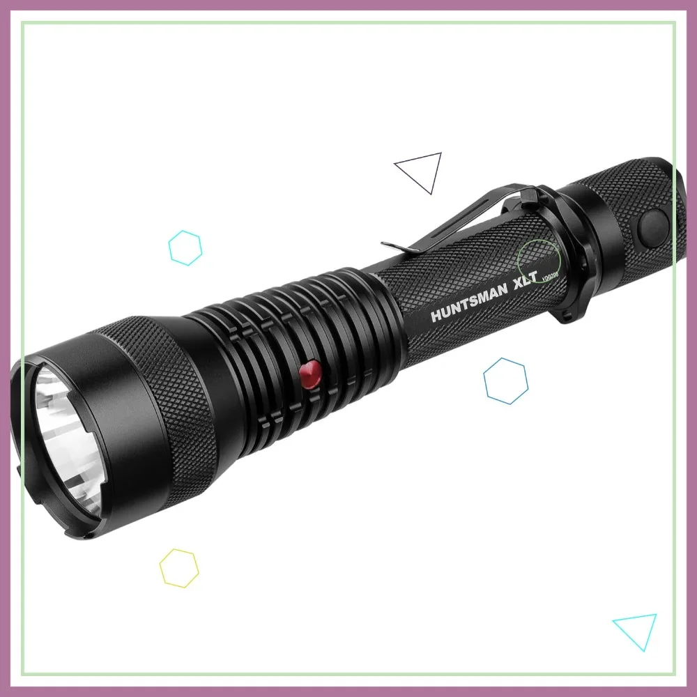 1200 Lumen Rechargeable LED Flashlight, Long Throw Spotlight, Tactical Flashlights Super Bright for Camping, EDC Gear
1200 Lumen Rechargeable LED Flashlight, Long Throw Spotlight, Tactical Flashlights Super Bright for Camping, EDC Gear