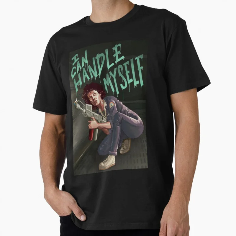 I Can Handle Myself 80s Horro movie Alien Hells warrior Ripley Sacry Space Monster hunter Xenomorph Gift T-shirt Large size Tops
I Can Handle Myself 80s Horro movie Alien Hells warrior Ripley Sacry Space Monster hunter Xenomorph Gift T-shirt Large size Tops