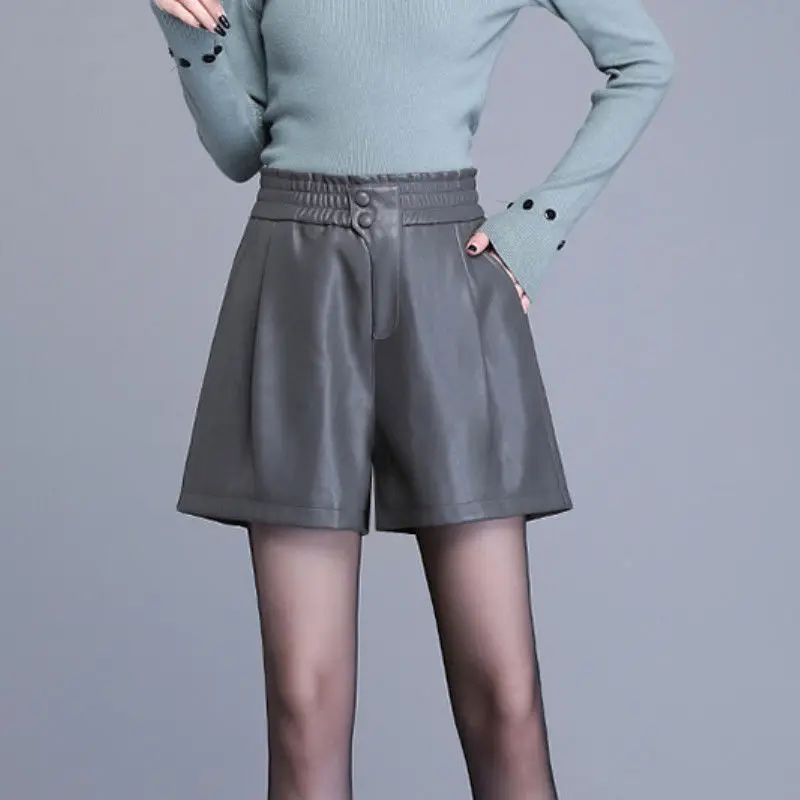 2024 New Casual Stylish Shorts Leather Leg Pants Women Clothing Elastic High Waist Summer and Spring T783
2024 New Casual Stylish Shorts Leather Leg Pants Women Clothing Elastic High Waist Summer and Spring T783