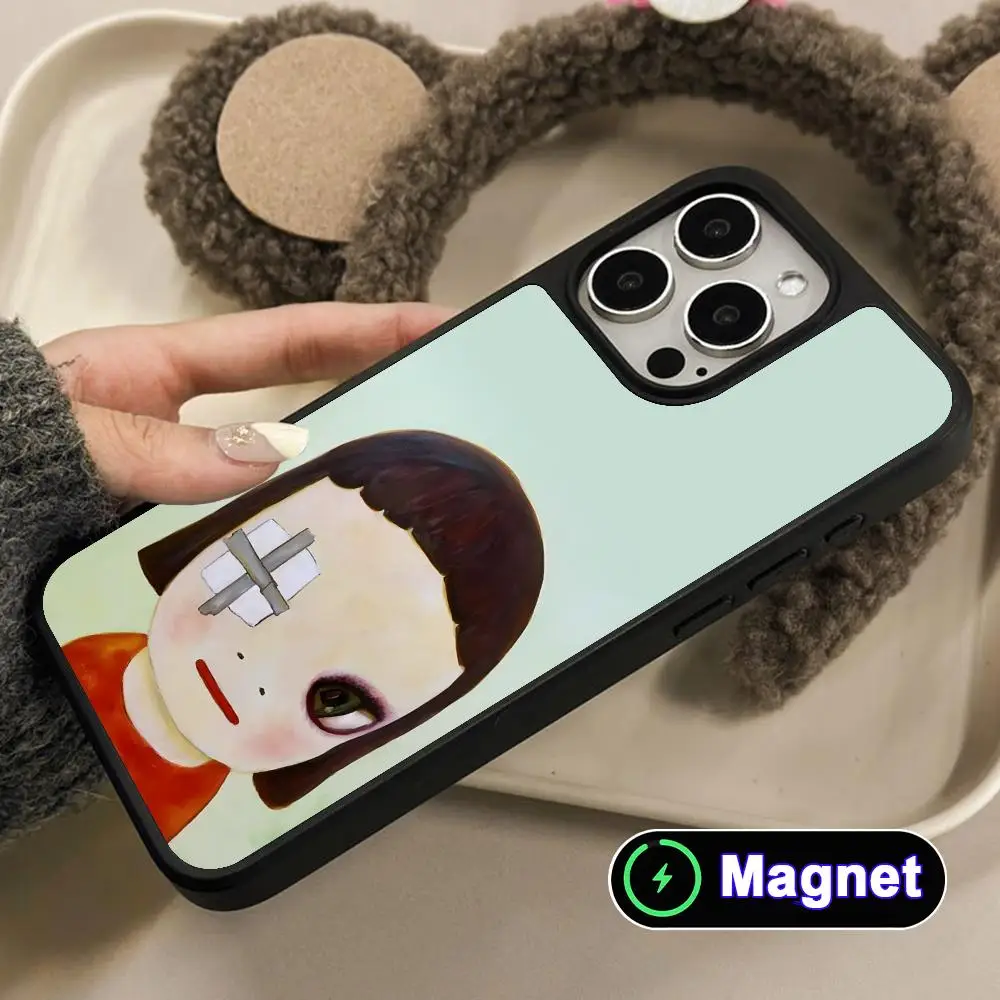 Anime Yoshitomo Nara Phone Case for iPhone 17 16 15 14 13 12 11 Air Pro Max Plus Matte Surface Magsafe Cover
Anime Yoshitomo Nara Phone Case for iPhone 17 16 15 14 13 12 11 Air Pro Max Plus Matte Surface Magsafe Cover