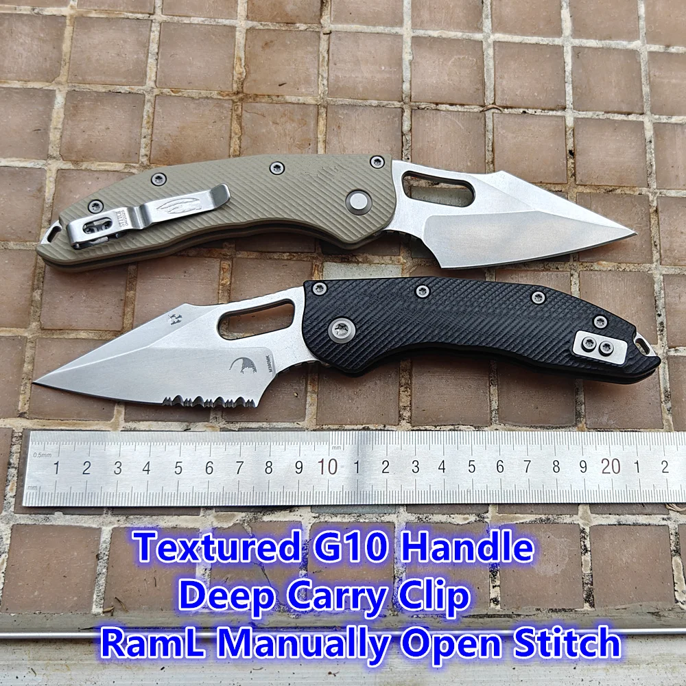 JUFULE 2025 Manual Stitch Textured G10 Handle Deep Carry Clip Mark M390MK Blade Hunting Fish EDC Tool Folding Camp Pocket Knife
JUFULE 2025 Manual Stitch Textured G10 Handle Deep Carry Clip Mark M390MK Blade Hunting Fish EDC Tool Folding Camp Pocket Knife