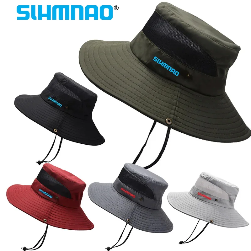 Fisherman Fishing Hat Summer Mesh Breathable Men's and Women's Big Eaves Sunshade Sunscreen Mountaineering Cowboy Hat 2024
Fisherman Fishing Hat Summer Mesh Breathable Men's and Women's Big Eaves Sunshade Sunscreen Mountaineering Cowboy Hat 2024