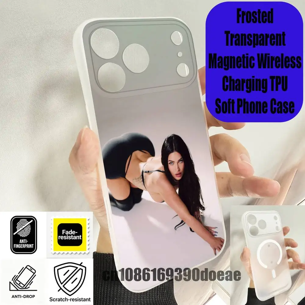 For iPhone 12,16,11,14,13,17,15,Plus,E,Pro,Max,Air,Mini Wireless Charge Magnetic Clear Actress Lovely M-Megan Fox Phone Case
For iPhone 12,16,11,14,13,17,15,Plus,E,Pro,Max,Air,Mini Wireless Charge Magnetic Clear Actress Lovely M-Megan Fox Phone Case