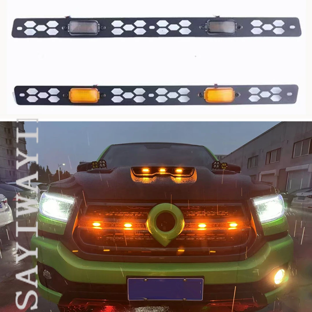 Подходит для GWM Ute POER 2024 2023 PASSENGER Edition CANNON CANNON-L CANNON-X Пикап Передняя решетка Светодиодная сигнальная лампа Ремонт Great Wall Styling
Подходит для GWM Ute POER 2024 2023 PASSENGER Edition CANNON CANNON-L CANNON-X Пикап Передняя решетка Светодиодная сигнальная лампа Ремонт Great Wall Styling