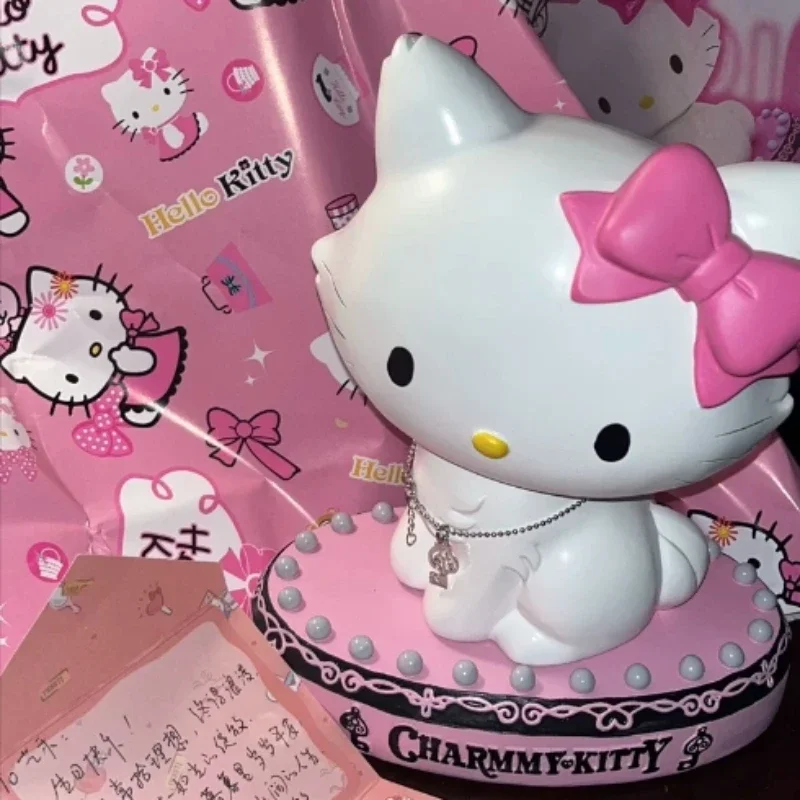 Sanrio Charmmy Kitty Cat Resin Ornaments Bank Figure Anime Money Box Coin Piggy Bank Toy Home Kids Birthday Xmas Gifts
Sanrio Charmmy Kitty Cat Resin Ornaments Bank Figure Anime Money Box Coin Piggy Bank Toy Home Kids Birthday Xmas Gifts