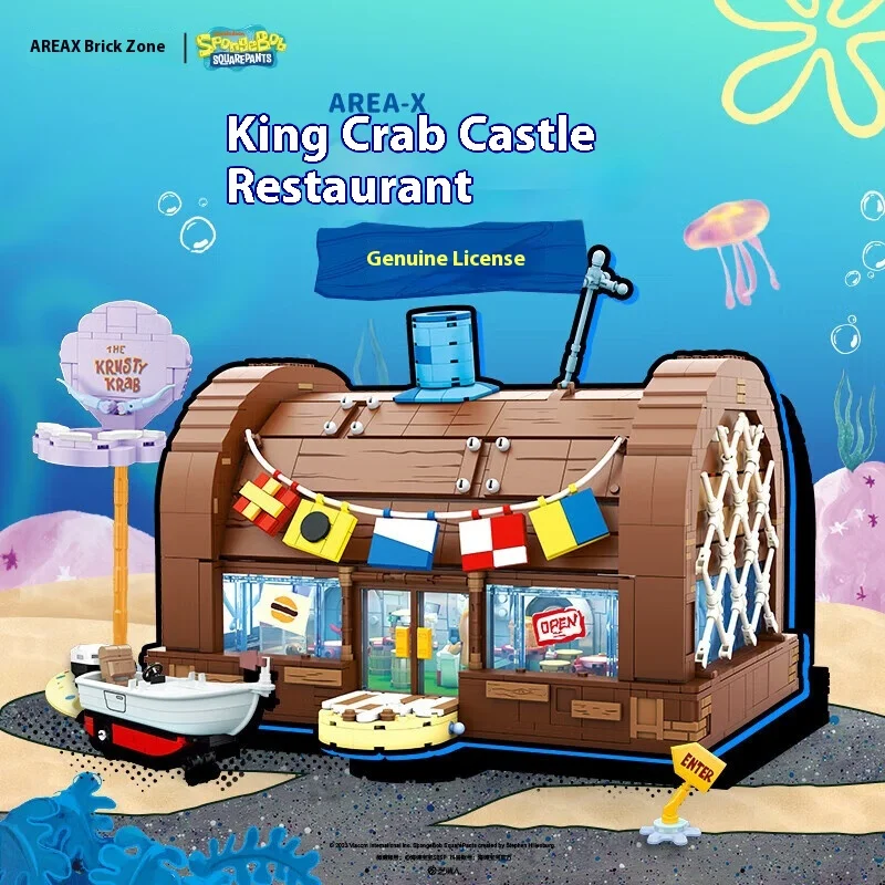 Area-X Губка Боб Krusty Krab Строительные блоки слепая коробка Раб Бургер Модель ресторана Интерактивная кирпичная игрушка Детские фанаты Подарок на день рождения
Area-X Губка Боб Krusty Krab Строительные блоки слепая коробка Раб Бургер Модель ресторана Интерактивная кирпичная игрушка Детские фанаты Подарок на день рождения