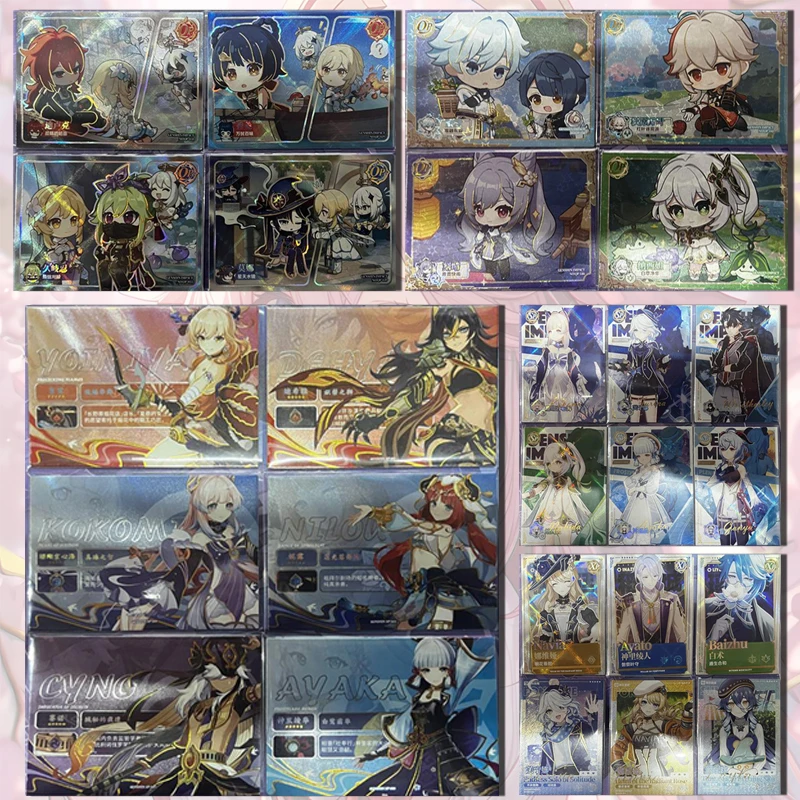 Anime Goddess Story SP QP XP card Nilou Kamisato Ayaka Nahida Mona Furina Navia boy Toy collection Birthday Christmas gifts
Anime Goddess Story SP QP XP card Nilou Kamisato Ayaka Nahida Mona Furina Navia boy Toy collection Birthday Christmas gifts