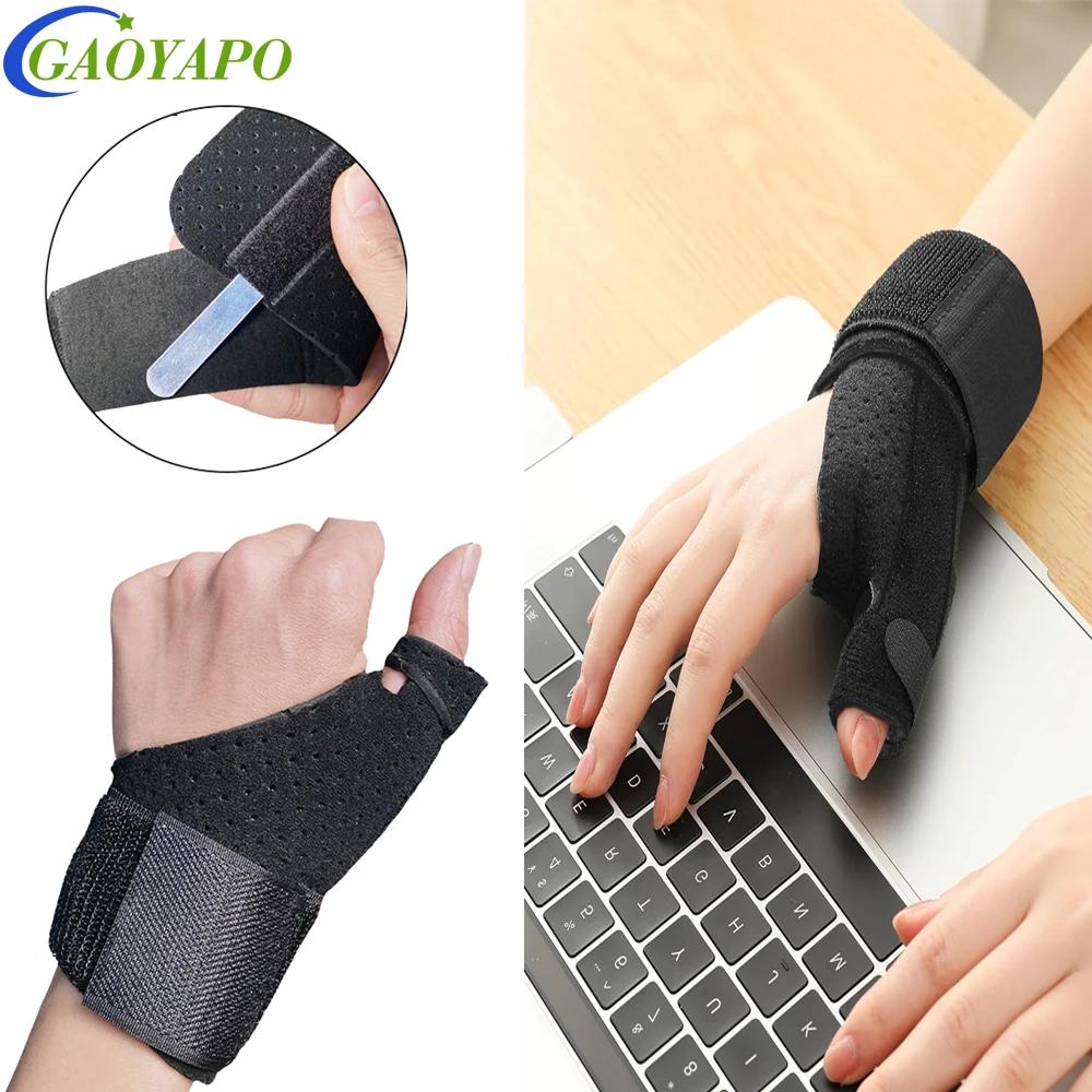 1PCS Thumb Stabilizer - Reversible Splint for Tendonitis,Sprains & Arthritis - Comfortable Support for Texting,Golf & Phone Use
1PCS Thumb Stabilizer - Reversible Splint for Tendonitis,Sprains & Arthritis - Comfortable Support for Texting,Golf & Phone Use