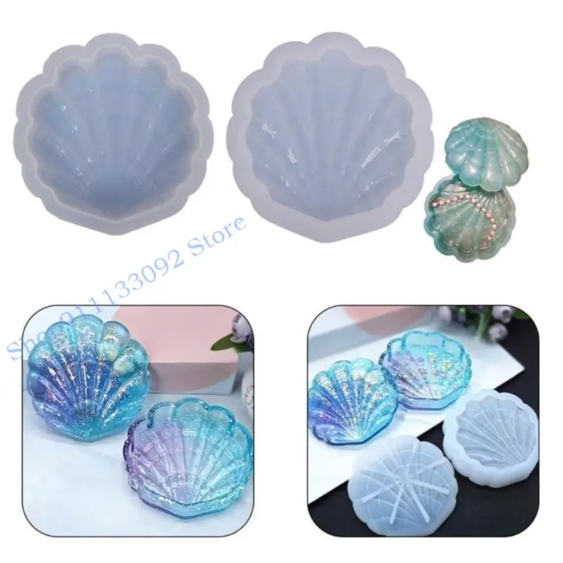 H9ED Seashell Box Плесень для смолы, ювелирная коробка для смолы с коробкой для хранения крышек для хранения
H9ED Seashell Box Плесень для смолы, ювелирная коробка для смолы с коробкой для хранения крышек для хранения