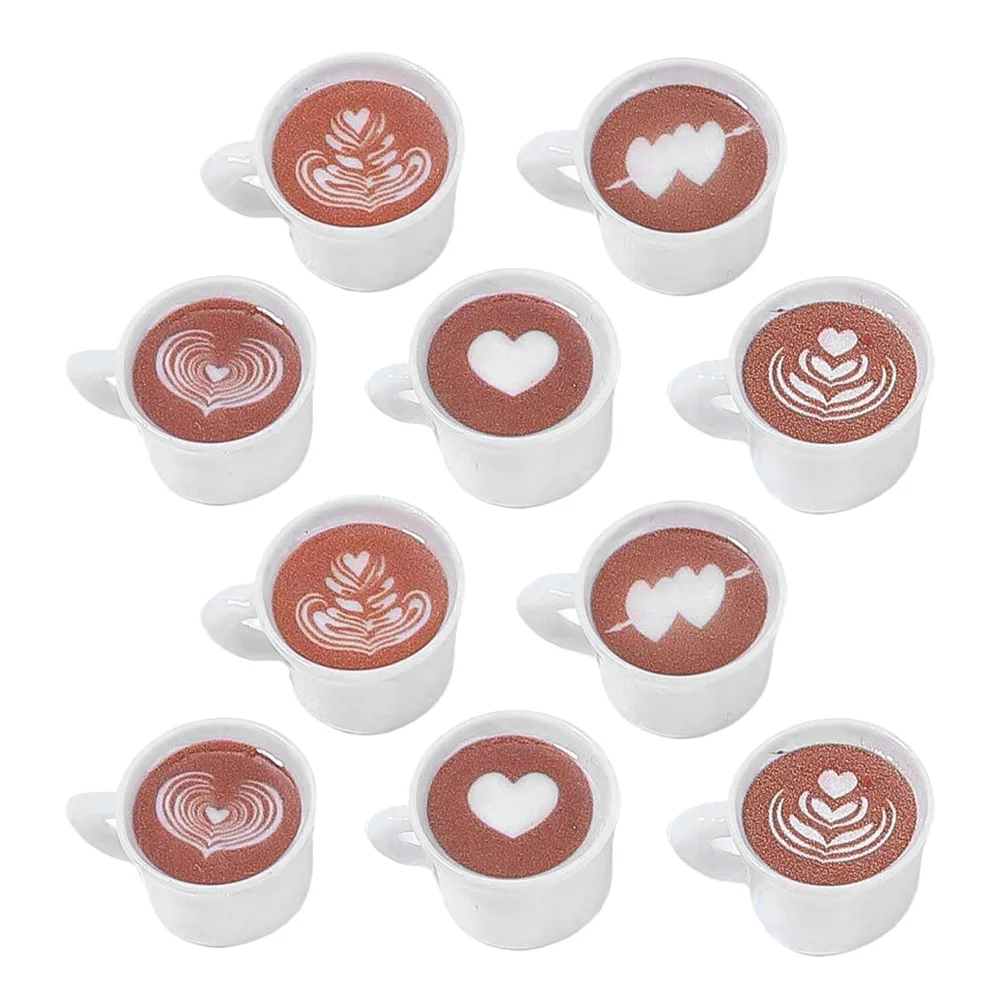 20 Pcs Mini Coffee Cup for Dollhouse Miniatures Items Mug Small Decor Charm Resin
20 Pcs Mini Coffee Cup for Dollhouse Miniatures Items Mug Small Decor Charm Resin
