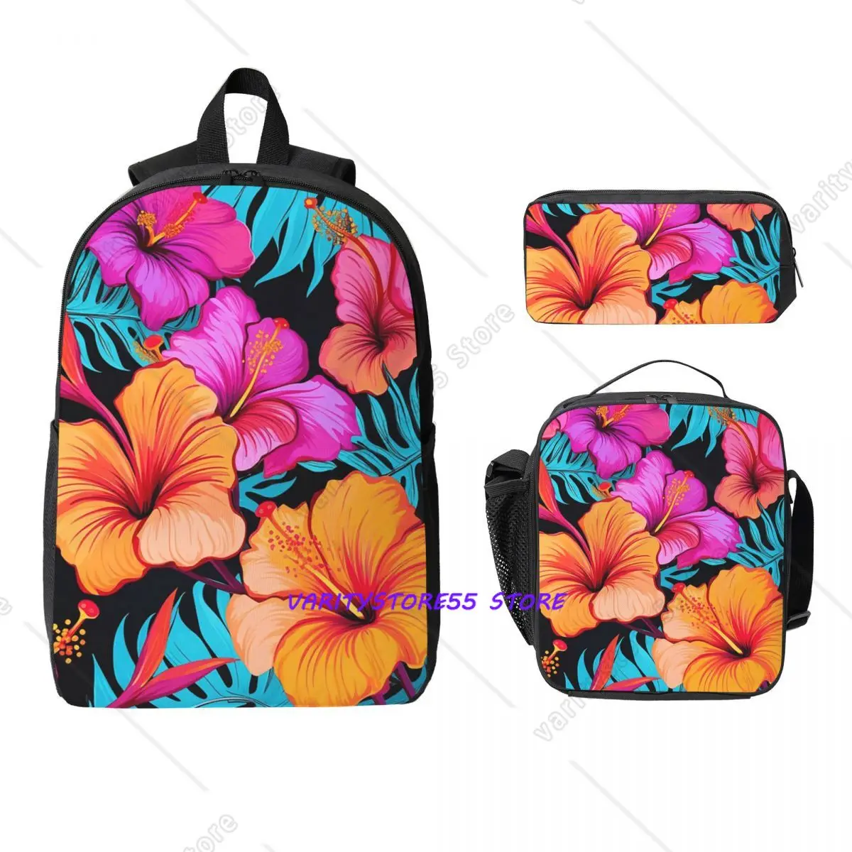 Hibiscus Floral Designs Florals-Vibrant Backpack Boys Girls BookBag School Bag Shoulder Bags 3ps Insulated Lunch Bag Pencil Case
Hibiscus Floral Designs Florals-Vibrant Backpack Boys Girls BookBag School Bag Shoulder Bags 3ps Insulated Lunch Bag Pencil Case