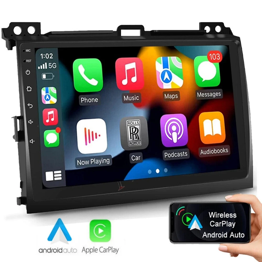 2 Din Android 14 CarPlay Auto Car Radio Multimedia Video Player For Toyota LAND CRUISER Prado 120 2003-2009 Navigation GPS RDS
2 Din Android 14 CarPlay Auto Car Radio Multimedia Video Player For Toyota LAND CRUISER Prado 120 2003-2009 Navigation GPS RDS