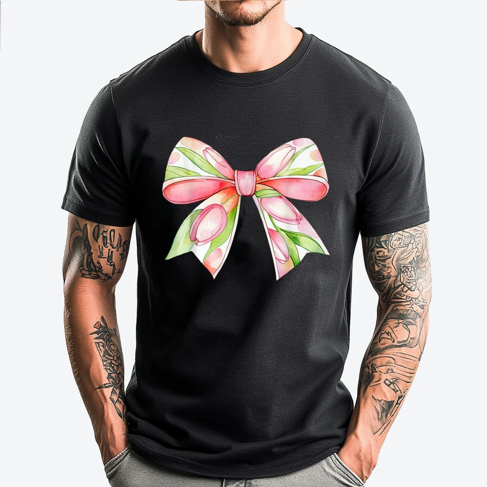 Easter Tulip Coquette Bow Pink Spring Flowers Floral Tulips Black Graphic Tees Unisex New Year 2025 T Shirt Normal
Easter Tulip Coquette Bow Pink Spring Flowers Floral Tulips Black Graphic Tees Unisex New Year 2025 T Shirt Normal