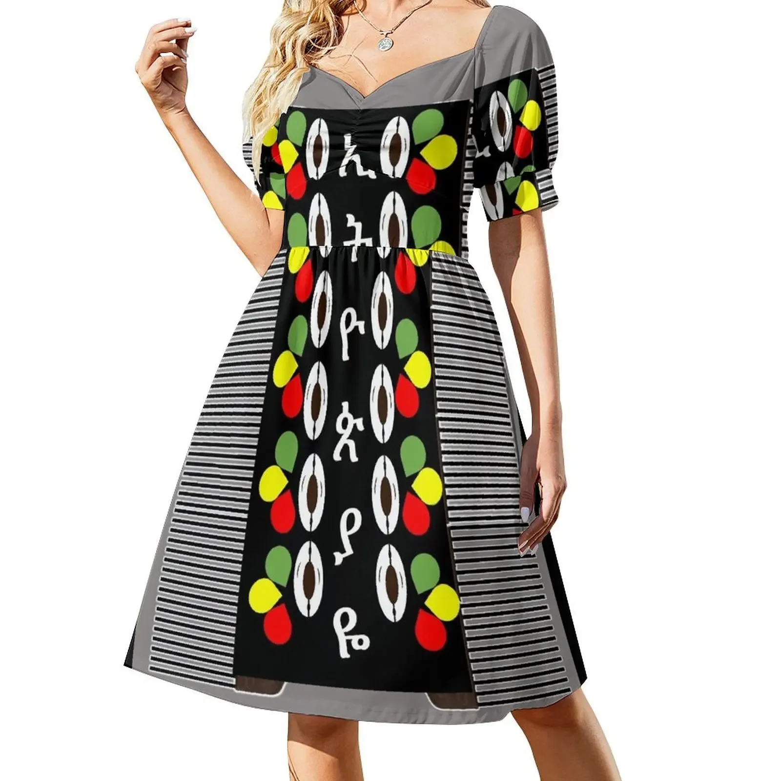 Ethiopian traditional clothes habesha Short-Sleeved Dress prom dress 2025 Dresses for wedding party Women's skirt Dress
Ethiopian traditional clothes habesha Short-Sleeved Dress prom dress 2025 Dresses for wedding party Women's skirt Dress