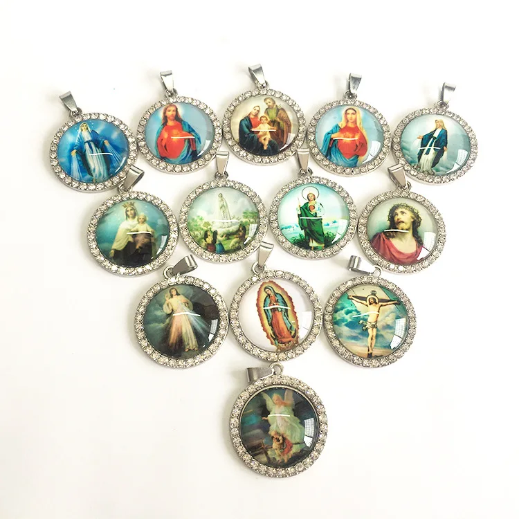 1 Piece Jesus Virgin Cartoon Picture Metal Album Jewelry Necklace Pendant Keychain Oil Painting Pendant Accessories Wholesale
1 Piece Jesus Virgin Cartoon Picture Metal Album Jewelry Necklace Pendant Keychain Oil Painting Pendant Accessories Wholesale